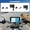 SIXWIN Dashcam Carplay Motorcycle Display for Moto with Wireless Carplay