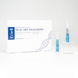 Etzel Echel Dual Mix Hyaluronic Ceramide Ampoule 2.5ml / 에첼 듀얼믹스 히알루로닉 세라마이드 앰플 2.5ml X 7vials 에첼 듀얼믹스 리프-핏 1박스