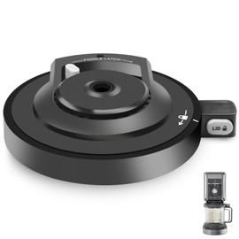 Replacement Outer Bowl Lid Compatible with Ninja CREAMi Ice Cream Maker NC500 / NC500C / NC501 / CN501C / NC501H / NC501HBL / NC501HGN / NC501HRD / NC501CO, Creami Replacement Lid(NO Paddle)