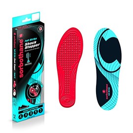 Sorbothane Full Strike Insoles, Lightweight, Shock Absorbing, and Flexible Insoles for Ideal Comfort and Performance, Suitable for All Sporting Footwear, Prevents Injuries, Knee Pain, and Shin Splints