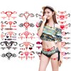 YFFSFDC 20 Pcs Tattoo Stickers, Hide Tattoos, Long Lasting, Waterproof,