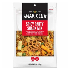 Snak Club Spicy Party Mix Resealable…