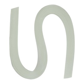 PATIKIL 120pcs Quilling Strips Paper 3/8"(10mm) 21"(54cm) Origami Paper Quilling Strip for Art DIY Hand Craft Christmas, Light Grey