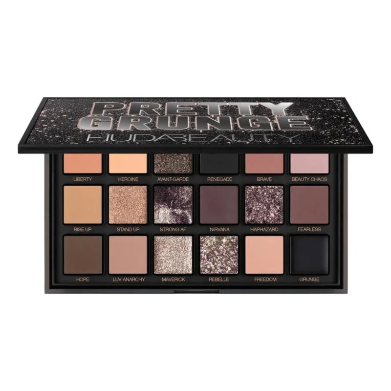 Paleta Huda Beauty Pretty Grunge, Color Multicolor Multi
