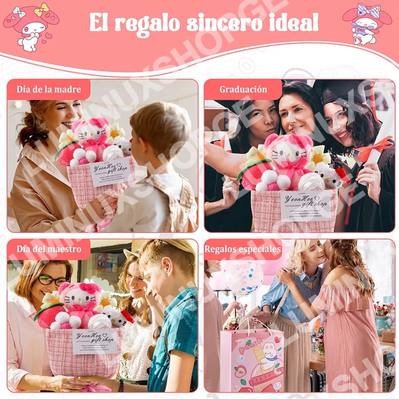 XS Bouquet Ramo De Peluches Mini Melody Regalos San Valentín