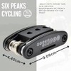 Six Peaks Cycling Multi Repair Tool, Compact, Pocket Size, 16