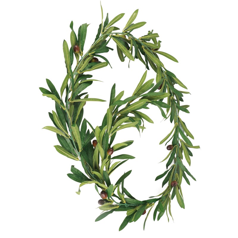 Olive Fruit Cane Wedding Backdrop Decoration Simulation Olive Leaf Cane