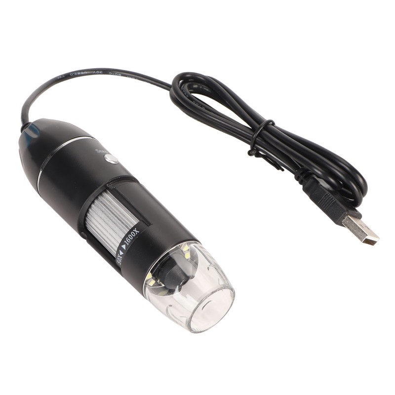 USB Type C Digital Microscope 50X to 1600X Microscope Camera