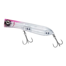 Daiwa Salty Pop 95F Chivas Lure, Pink Head Clear