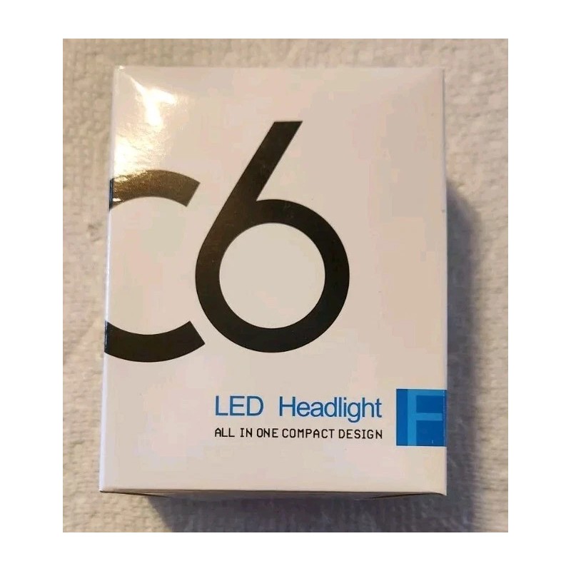 C6 Head light Kit H4 LED Hi Low Fog Beam