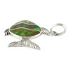 Starborn Ammolite Fish Pendant in Sterling Silver, Sterling Silver, Ammolite