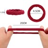 BIANHUAN Hair Ties, Ring Elastics, Colorful, Washable, Cute, Large Capacity,