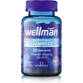 Wellman Multivitamin Chewable Vegan Gummies for Men