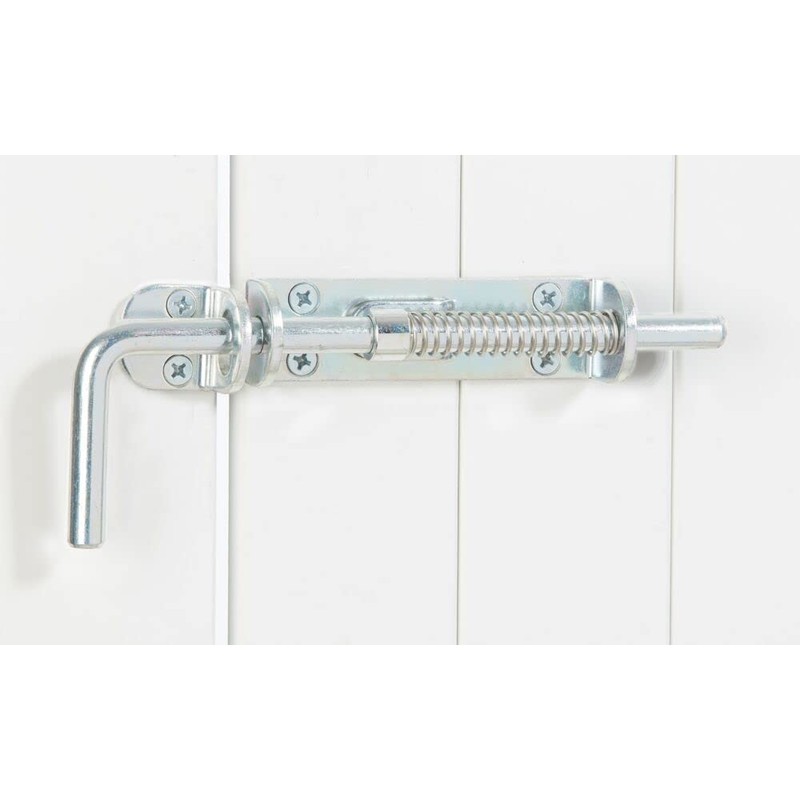 National Hardware N109-212 V1142 Spring Loaded Heavy Duty Sliding Bolt