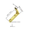 SING F LTD 12PCS Small Jewelry Box Hinges - 90