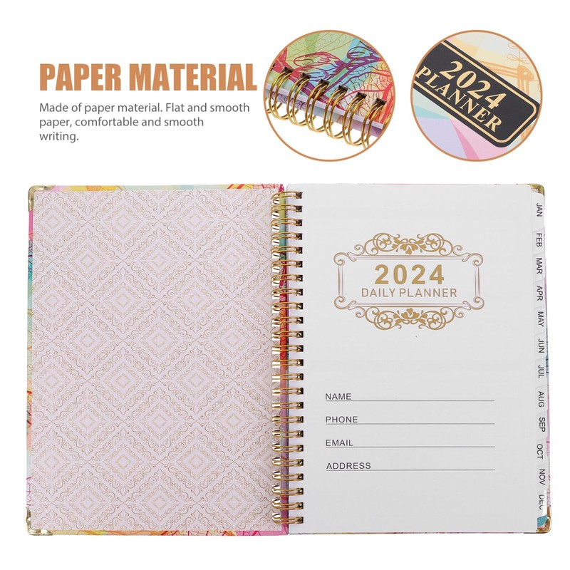 MAGICLULU Efficient Planner Notepad Monthly Weekly Schedule Simple to-do List