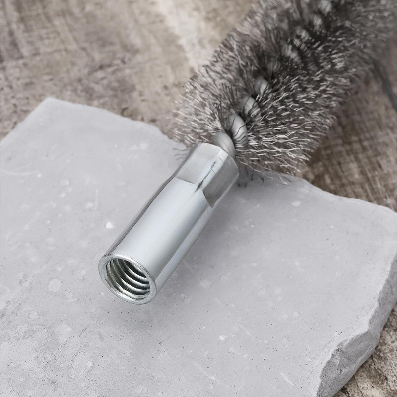 Create idea 20x30mm Rectangular Steel Wire Brush with M10 Internal