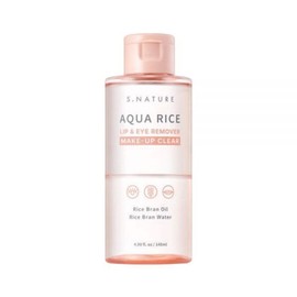 Esnature S-Nature Cleansing Hypoallergenic Aqua Rice Lip & Eye Remover 145ml / 에스네이처 클렌징 저자극 아쿠아 라이스 립앤아이 리무버 145ml
