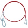 AB Tools Breakaway Towing Cable For Braked Trailers Caravans Hook