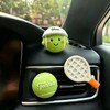 Losflaraz Tennis Car Air Freshener Vent Clip Set (3 Pack),