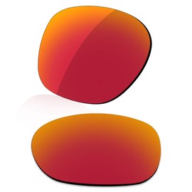 LenzReborn Polarized Lens Replacement for Oakley Garage Rock OO9175 Sunglass - Fire Red - Polarized Mirrored
