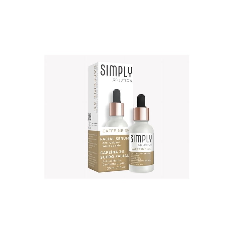 Suero Contorno De Ojos Simply Solution Cafeína 3%