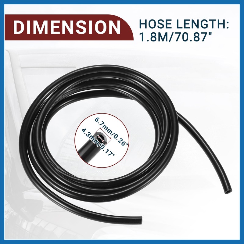 A ABSOPRO Windshield Washer Nozzle for Pontiac G6 Durable No.55079049AA
