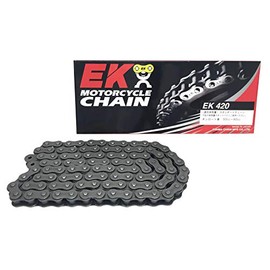 EK(イーケー) STDノンシールチェーン 420 スチール 74L 【クリップジョイント】
