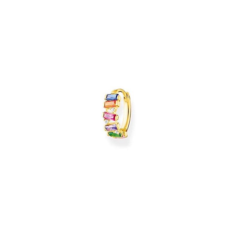 Thomas Sabo 32017893 Women's Stud Earrings 925 Silver Coloured Stone,