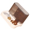 Cat Water Bowl Moderate Capacity Removable Double Pets Water Food