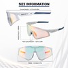 ROCKBROS Photochromic Sports Sunglasses UV Protection for Men Women Cycling