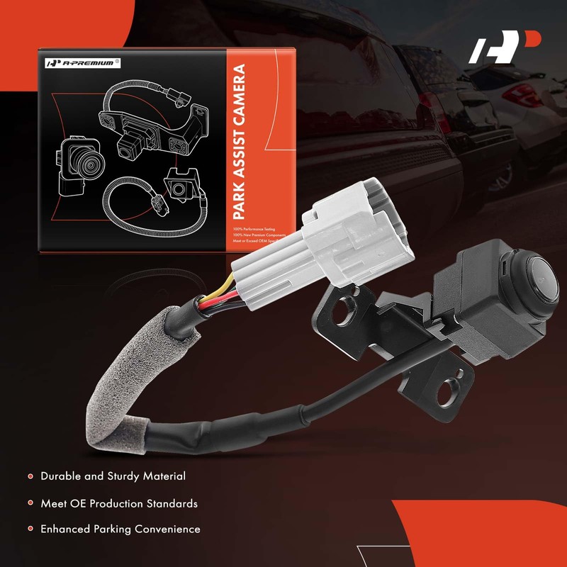 A-Premium Park Assist Camera Rear View Backup Reverse Camera Compatible