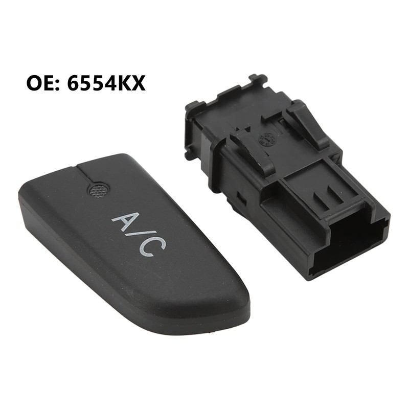 Air Conditioning AC Switch Push Button with Cap 6554KX AC