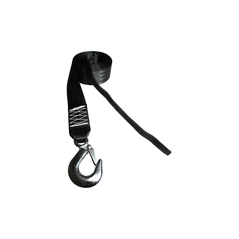 Rod Saver Winch Strap Replacement w/Tail - 16'