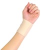 竹虎 手関節固定バンド(手首サポーター) ソフラウルファー リスト ベージュ フリーサイズ 手首廻り12~20cm 抗菌加工済 左右兼用