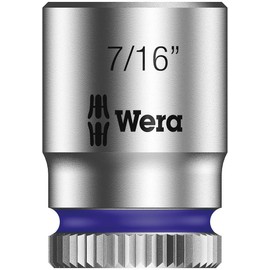 Wera 05003521001 8790 HMA Zyklop 1/4" socket, 7/16" x 23 mm