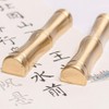DIYEAH Chinese Calligraphy Brush Holder Paint Brush Rest Stand Pillow