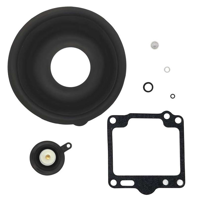 2-Pack Carburetor Carb Rebuild Repair Kits with Screw Float Replacement