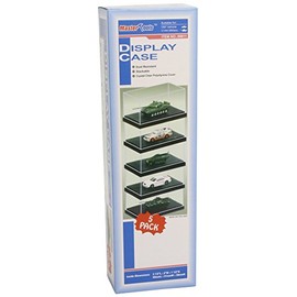 Trumpeter Showcase for 1/87 Autos & 1/144 Military (3.5"L x 2" W x 1.5"H) Black Base (5 per box)