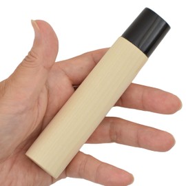 Knife Handle Japanese Chef Knife Repair Handle Natural Wood Handle Replacement Nakiri Deba Yanagiba (Deba-4)