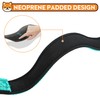 PWOD Reflective Dog Collar, Adjustable Soft Neoprene Padded Nylon Pet