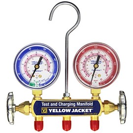 Yellow Jacket 41712 Manifold, bar/psi, R-410A