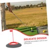 SUPVOX 1set Thickened Golf Putting Cup Flag Portable TPU Practice