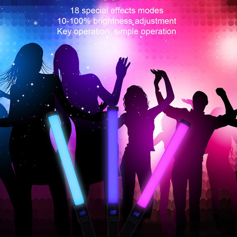 LED Light Stick 3000 to 6500K 18 Special Effects Modes
