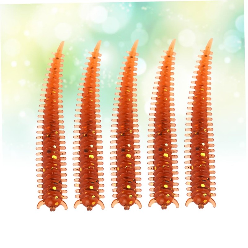 OHPHCALL Pcs Cm PVC Worm Shape Soft Lures g Weight