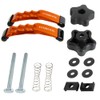 O'SKOOL Positionable T-Track Hold Down Clamp Kit, 5-3/8" L x