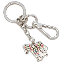 Paul Smith M1AKEYR AZEBRA 97 Key Holder, Multicolor, multicolor