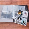 XiowDow 12pcs A5 Binder Pockets Clear PVC Card Holder Top