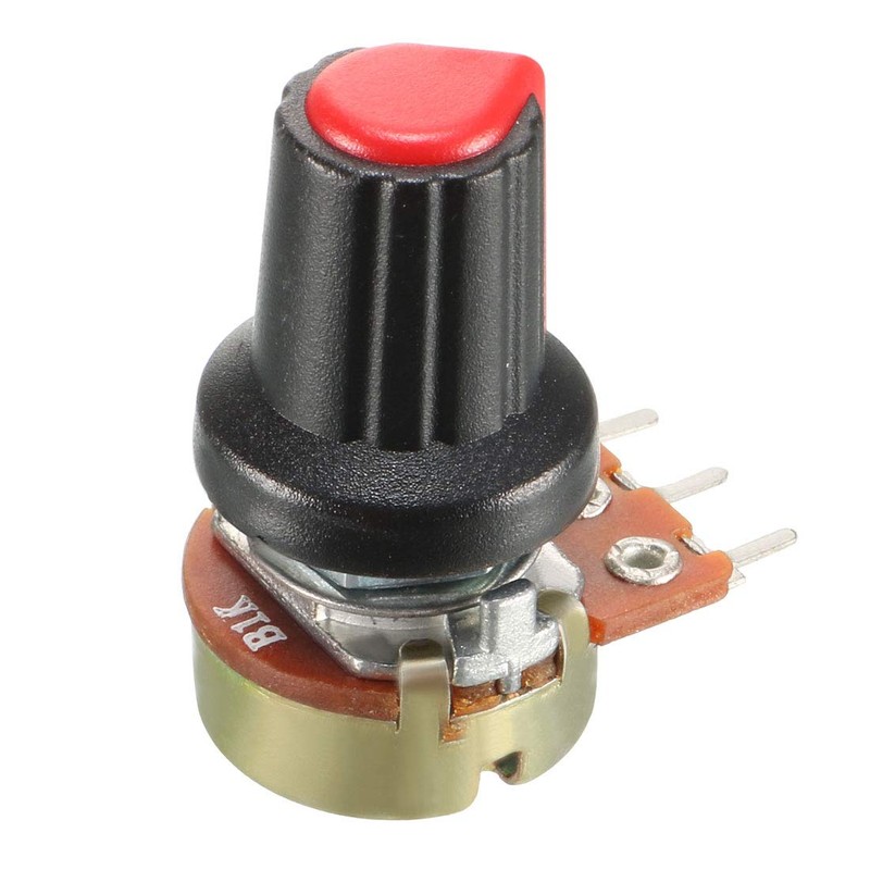 sourcing map 5Pcs 1K Ohm Variable Resistors Single Turn Rotary