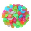 Levemolo Glow in Dark Garden Pebbles 400pcs Aquarium Stones Fish